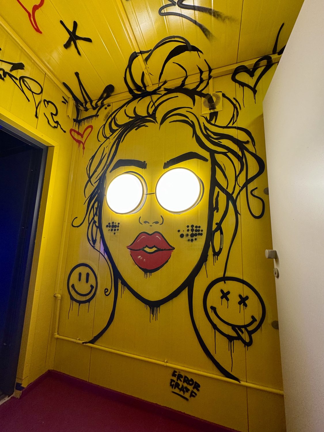 Mural w Pesca Garden